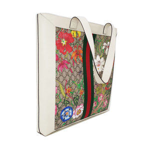 Gucci Large Bag Flora Tote GG Ophidia